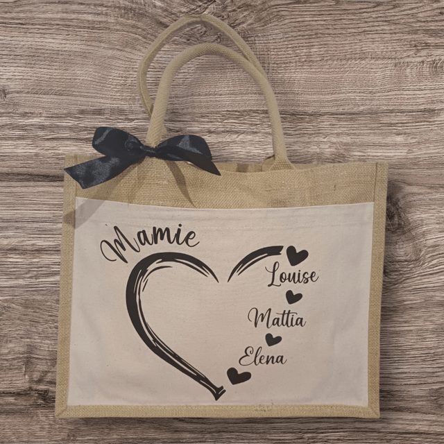 Grand Sac toile de jute 