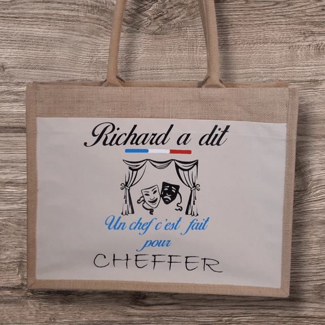 Grand Sac toile de jute 