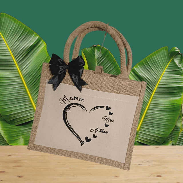 Petit Sac toile de jute