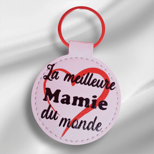 Porte-clés rond