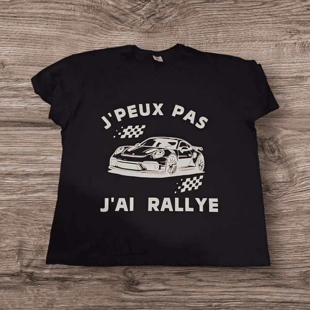 T-Shirts J&#039;peux pas j ai rallye